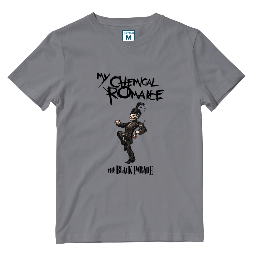 Cotton Shirt: MCR The Black Parade Skeleton