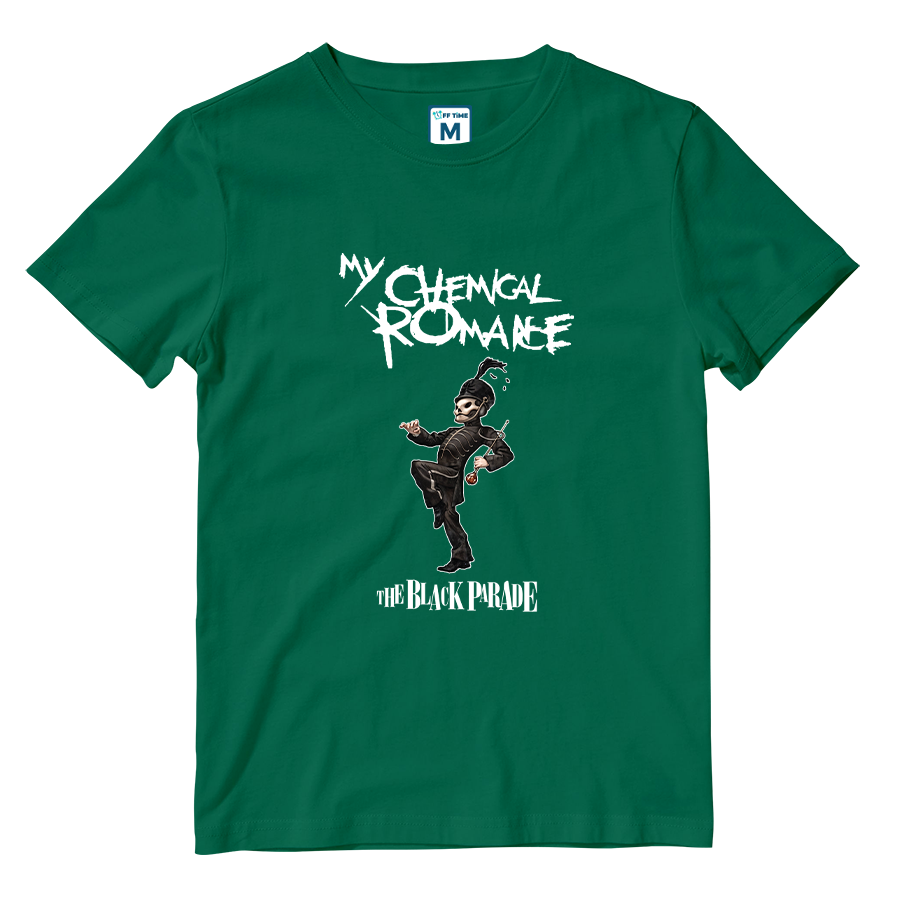 Cotton Shirt: MCR The Black Parade Skeleton