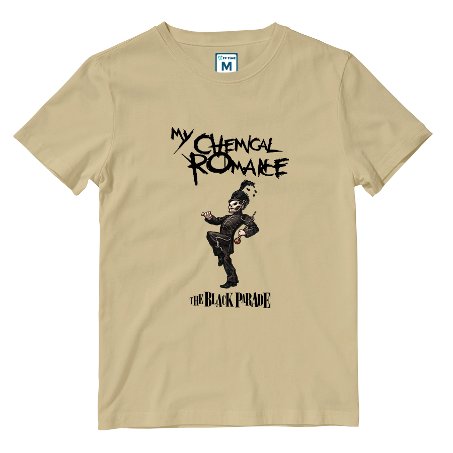 Cotton Shirt: MCR The Black Parade Skeleton