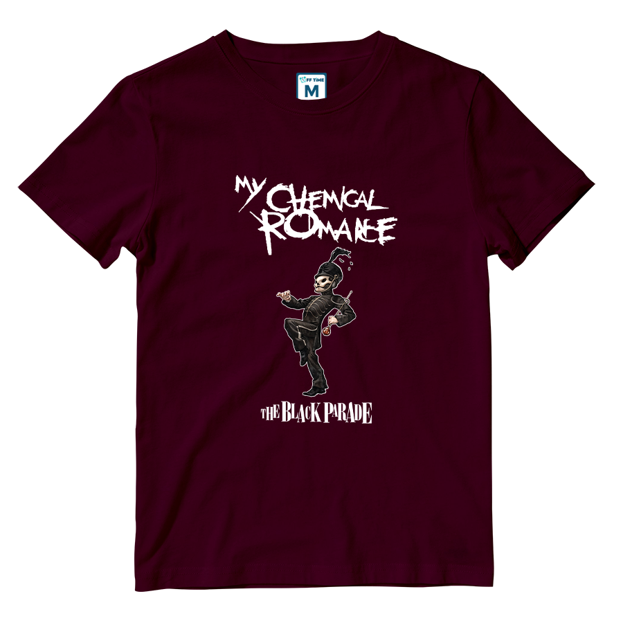 Cotton Shirt: MCR The Black Parade Skeleton
