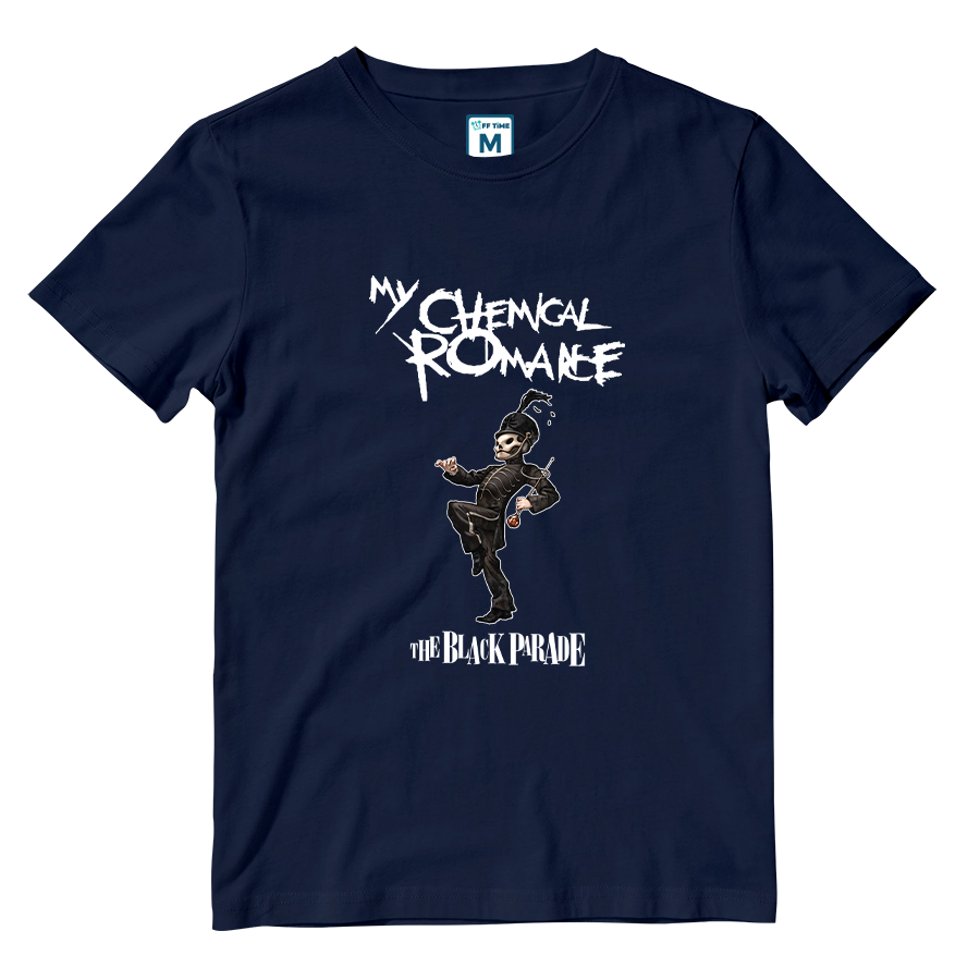 Cotton Shirt: MCR The Black Parade Skeleton