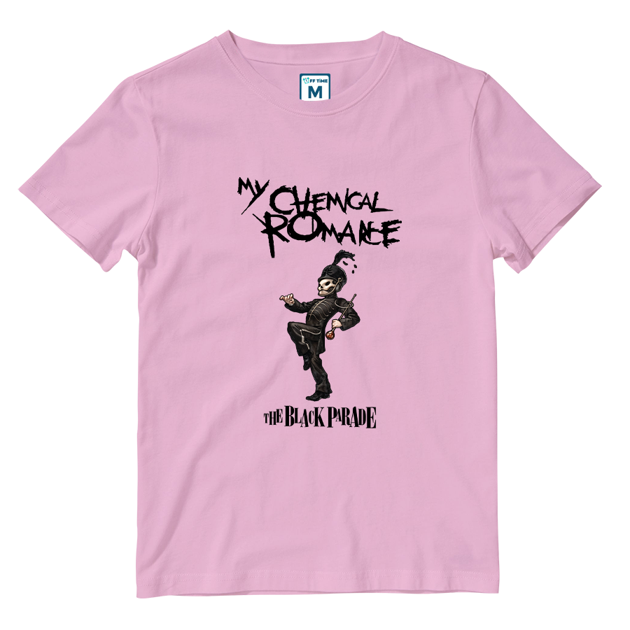 Cotton Shirt: MCR The Black Parade Skeleton