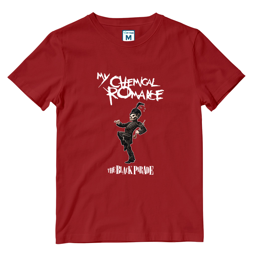 Cotton Shirt: MCR The Black Parade Skeleton