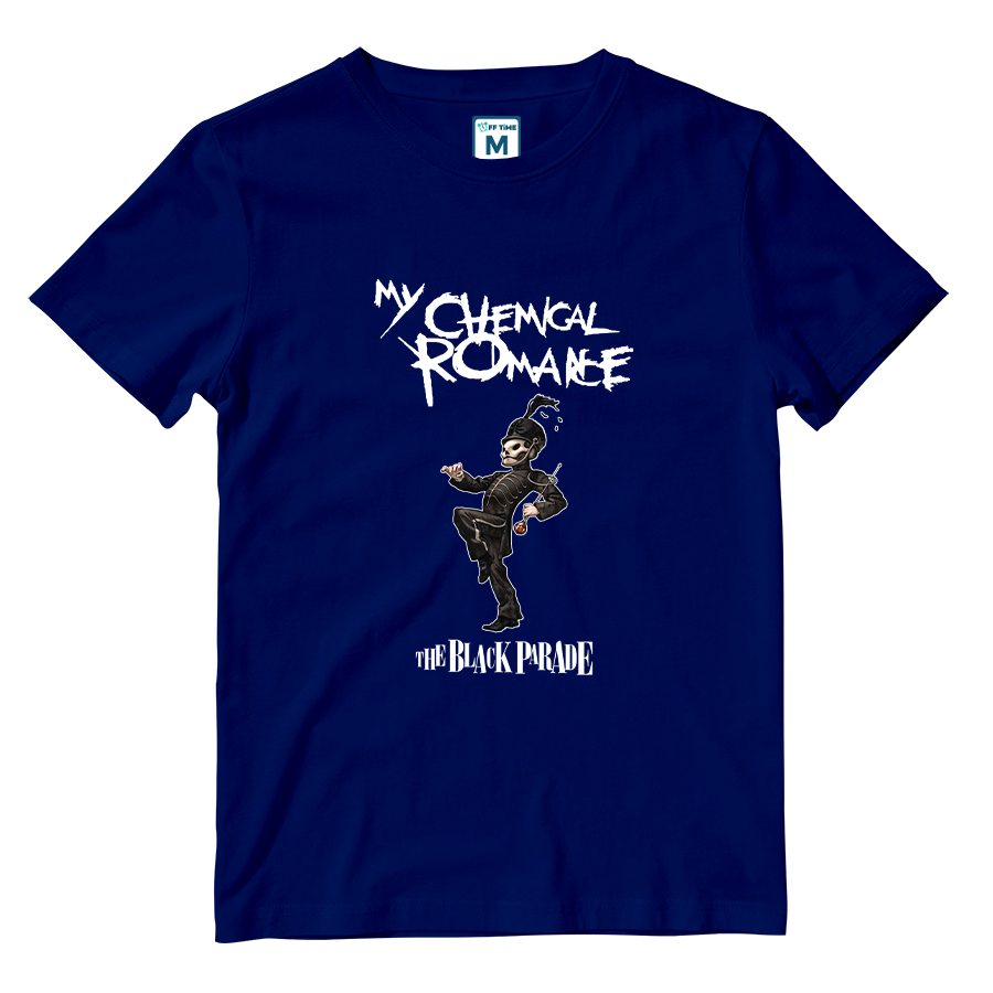 Cotton Shirt: MCR The Black Parade Skeleton