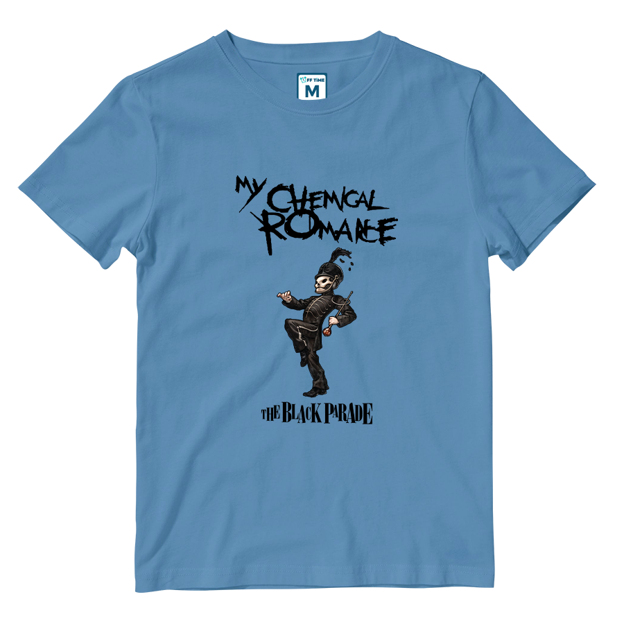 Cotton Shirt: MCR The Black Parade Skeleton