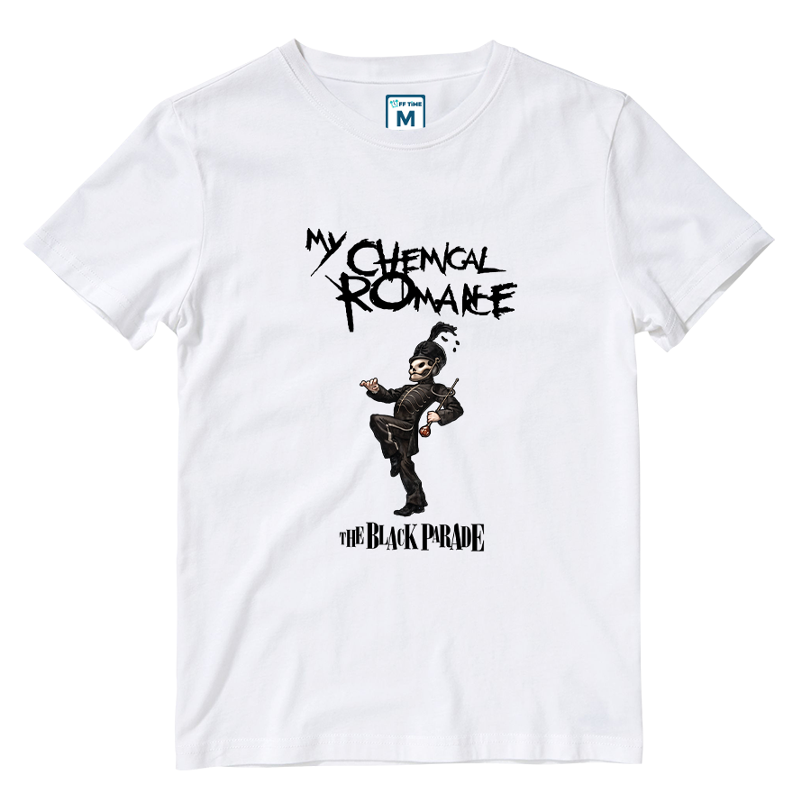 Cotton Shirt: MCR The Black Parade Skeleton