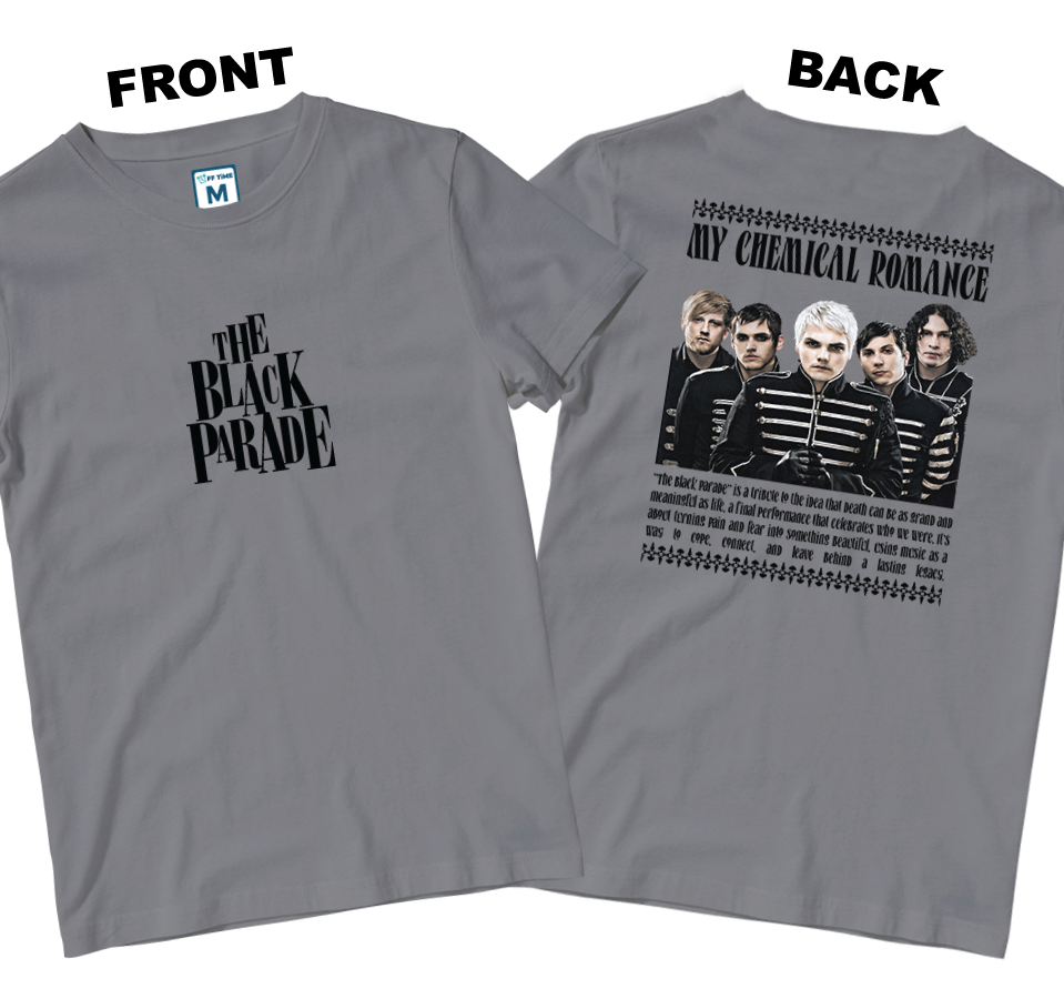 Cotton Shirt: MCR The Black Parade (Front and Back)