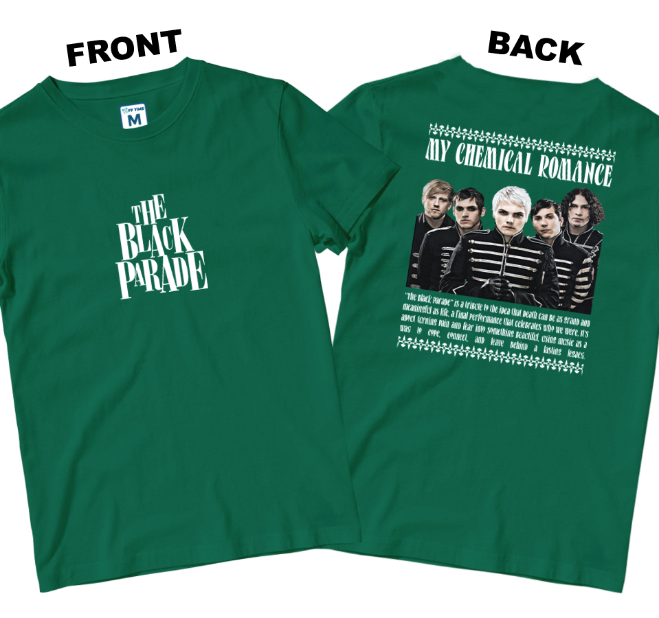 Cotton Shirt: MCR The Black Parade (Front and Back)