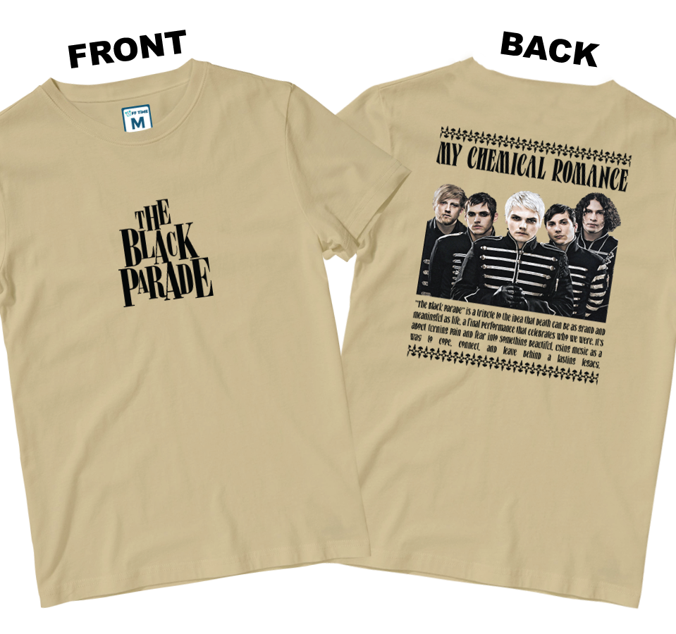 Cotton Shirt: MCR The Black Parade (Front and Back)