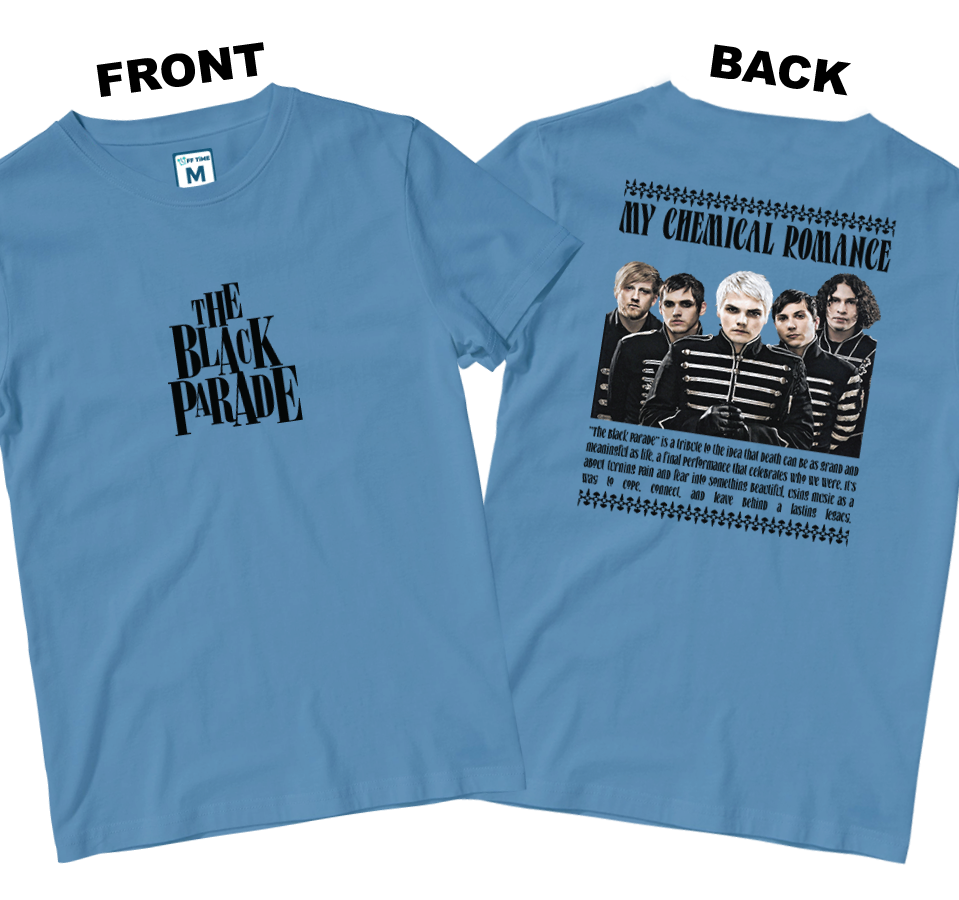 Cotton Shirt: MCR The Black Parade (Front and Back)