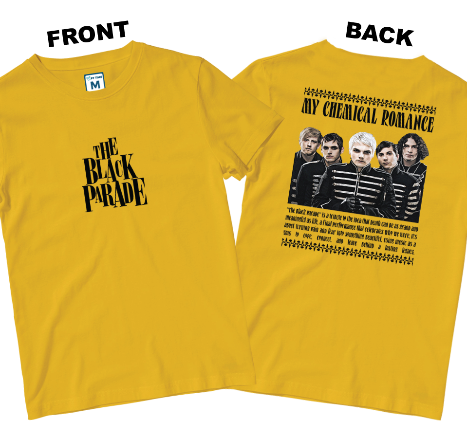 Cotton Shirt: MCR The Black Parade (Front and Back)