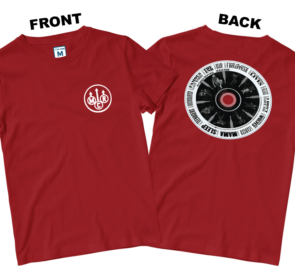 Cotton Shirt: MCR Vinyl Songs (Front and Back)