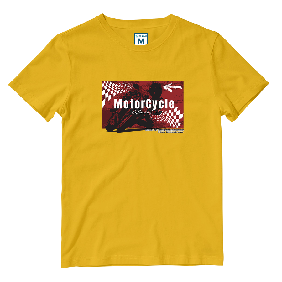 Cotton Shirt: MOTORCYCLE ENTHUSIAST