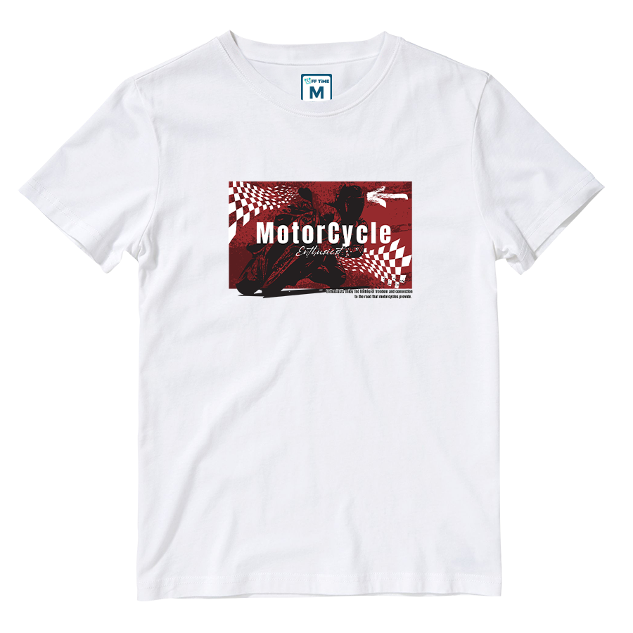 Cotton Shirt: MOTORCYCLE ENTHUSIAST