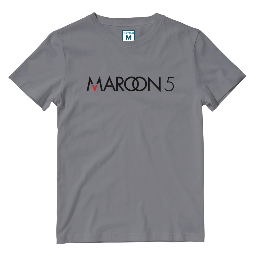 Cotton Shirt: Maroon 5 Logo