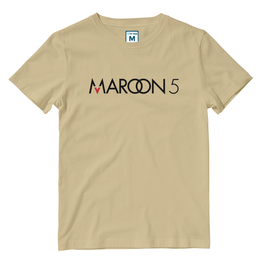 Cotton Shirt: Maroon 5 Logo