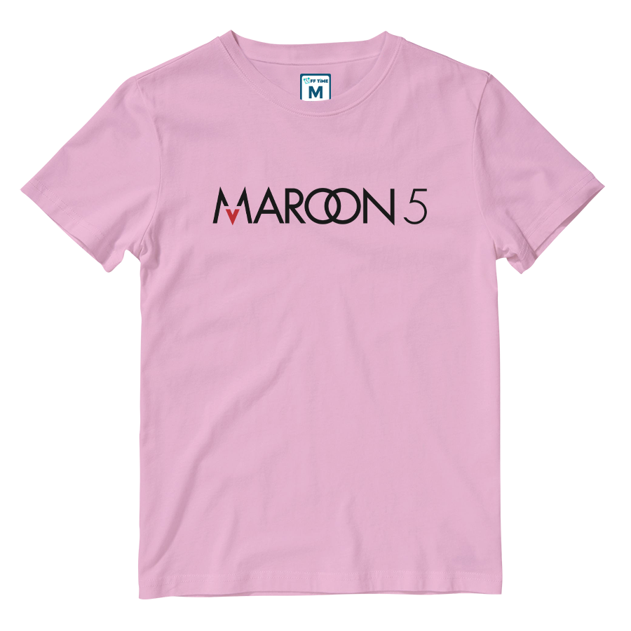Cotton Shirt: Maroon 5 Logo