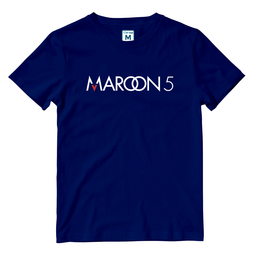 Cotton Shirt: Maroon 5 Logo