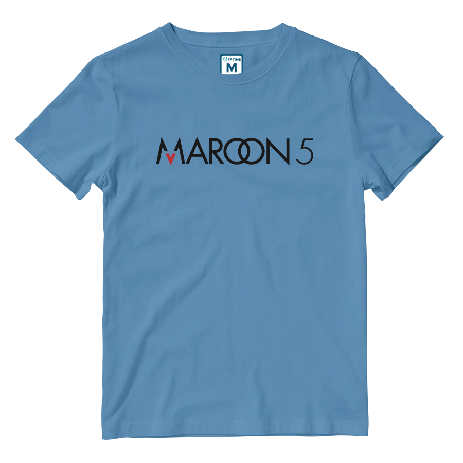 Cotton Shirt: Maroon 5 Logo