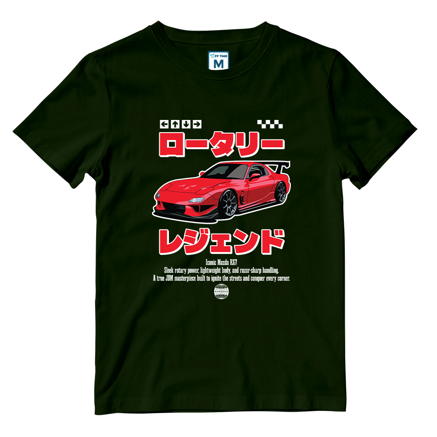 Cotton Shirt: Mazda RX7