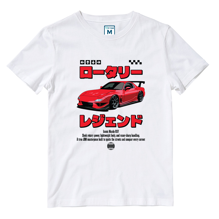 Cotton Shirt: Mazda RX7