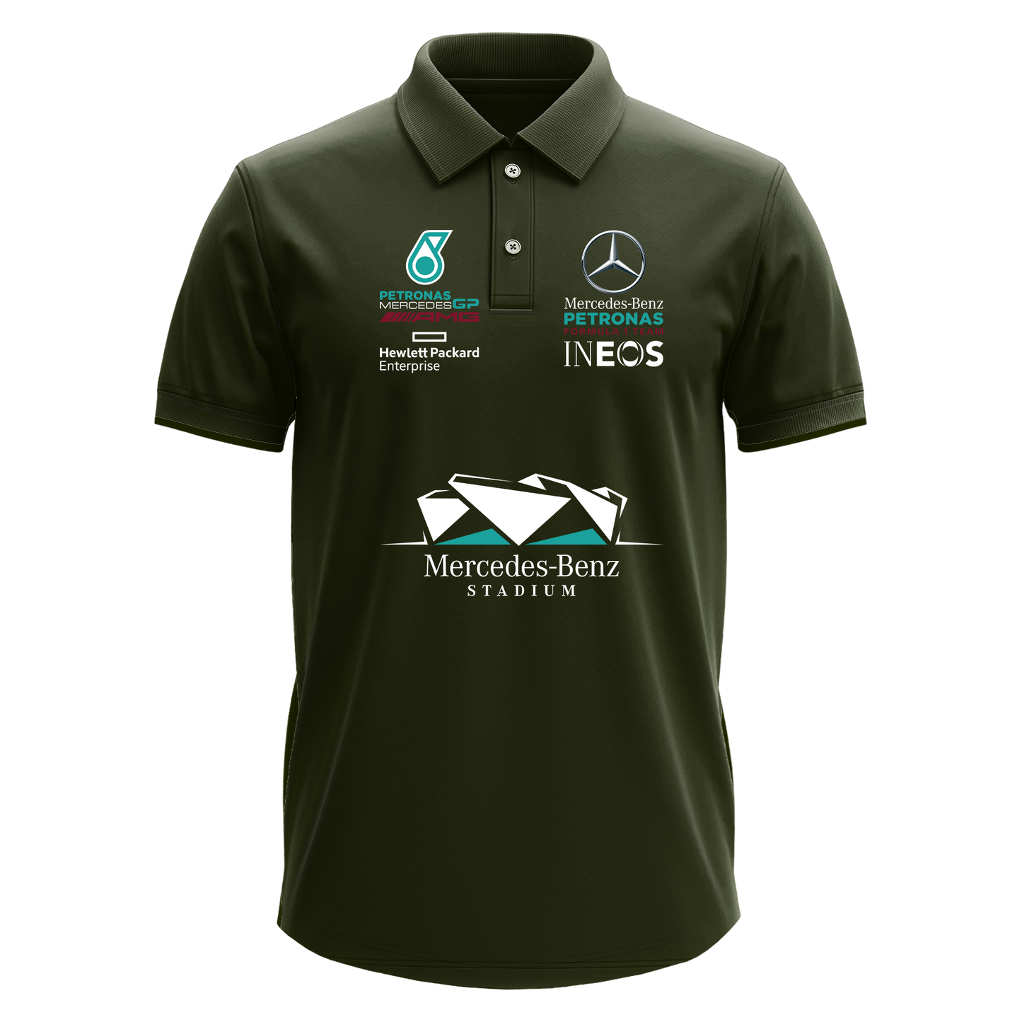Drifit Polo Shirt: Mercedes V2