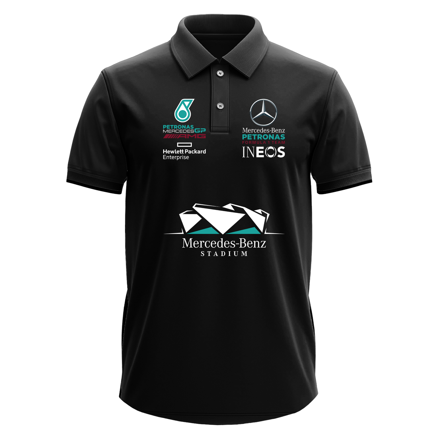 Drifit Polo Shirt: Mercedes V2