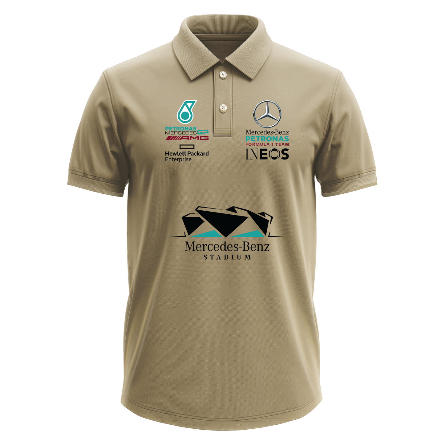 Drifit Polo Shirt: Mercedes V2