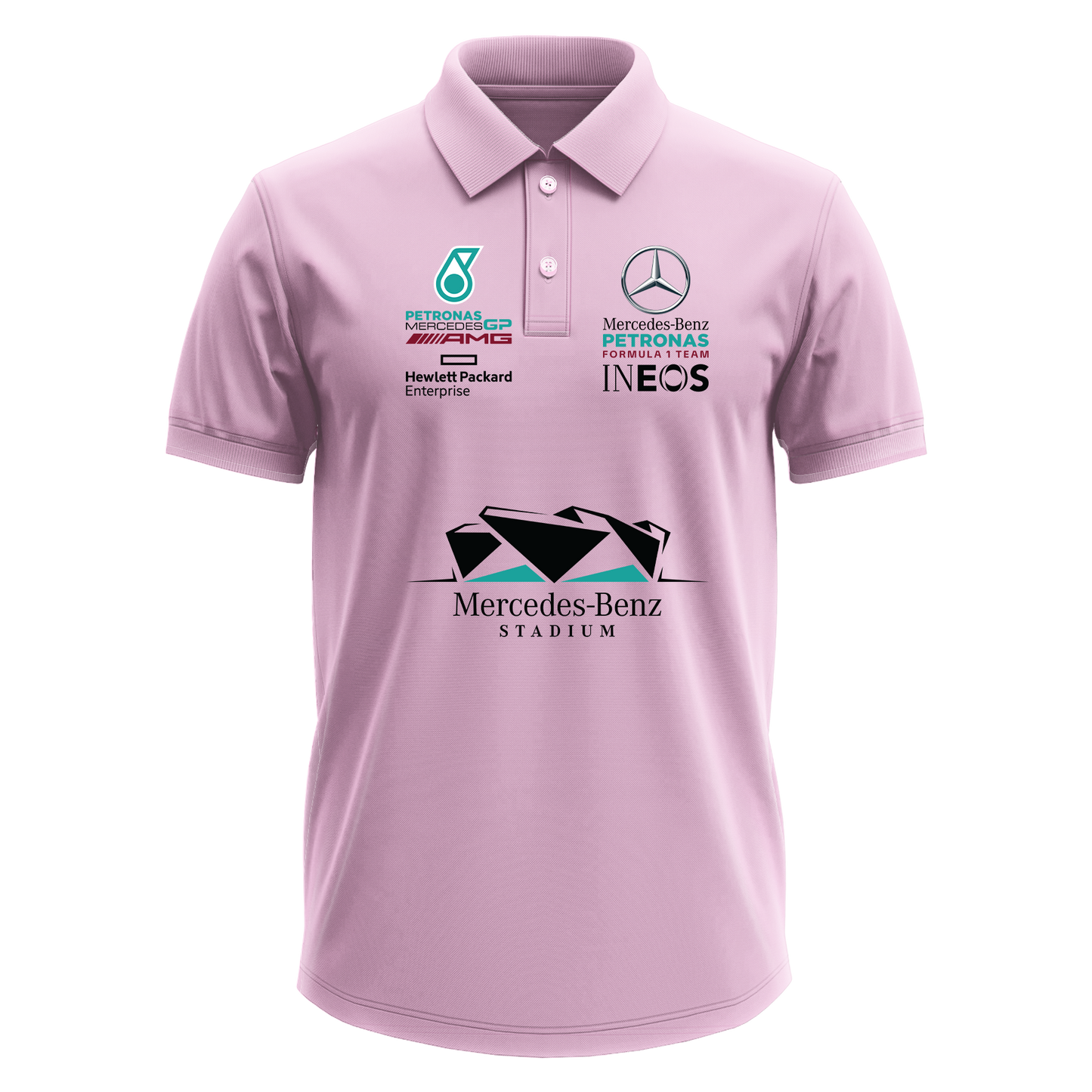 Drifit Polo Shirt: Mercedes V2