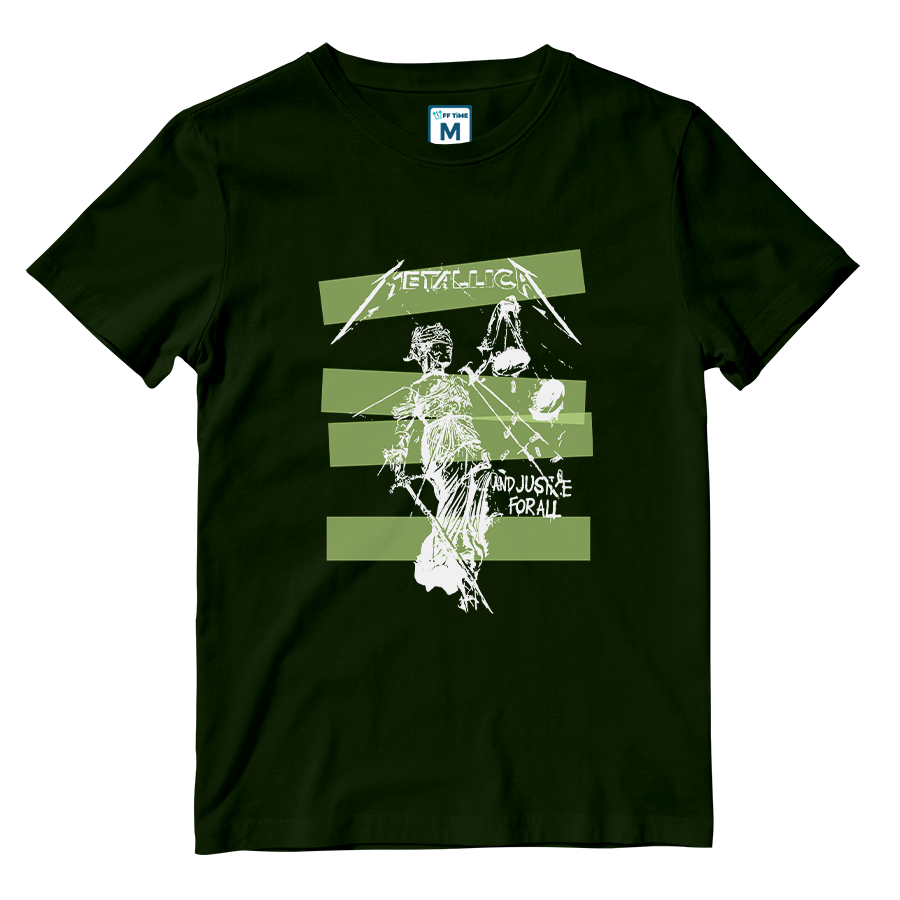 Cotton Shirt: Metallica And Justice