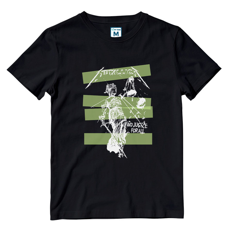 Cotton Shirt: Metallica And Justice
