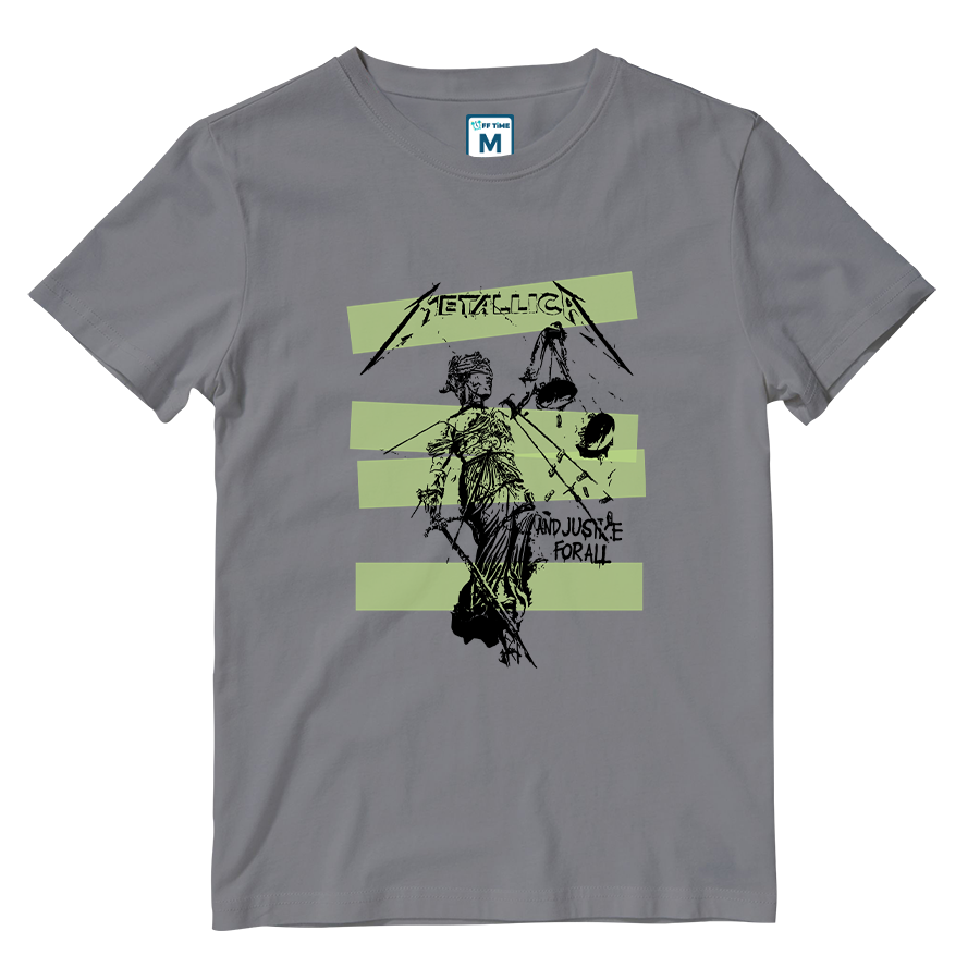 Cotton Shirt: Metallica And Justice