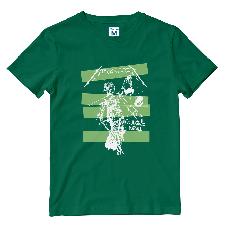 Cotton Shirt: Metallica And Justice