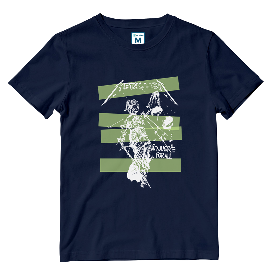 Cotton Shirt: Metallica And Justice