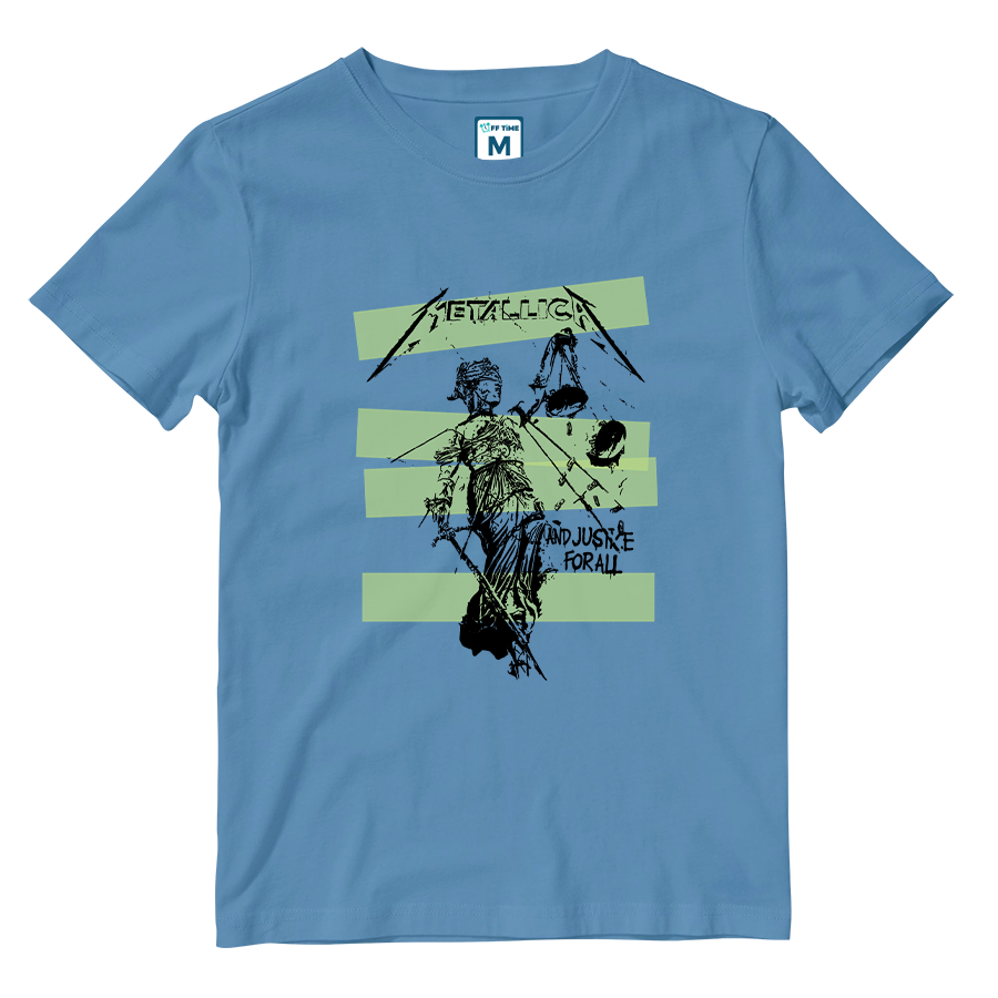 Cotton Shirt: Metallica And Justice