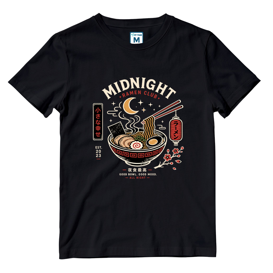 Cotton Shirt: Midnight Ramen
