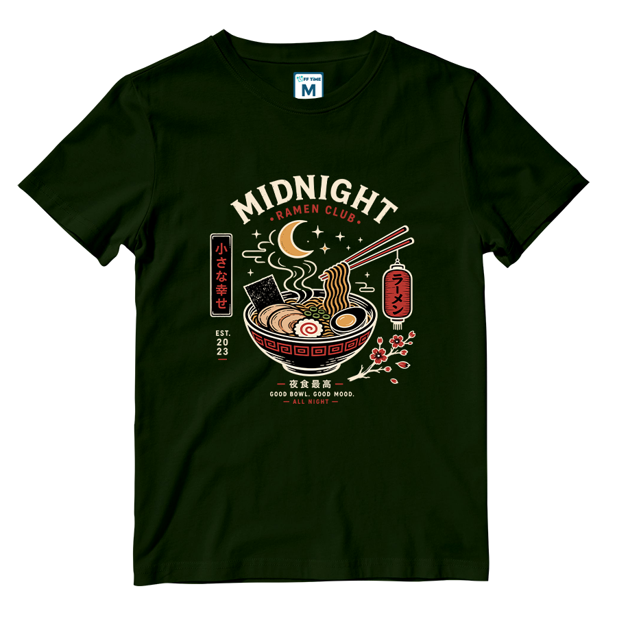 Cotton Shirt: Midnight Ramen