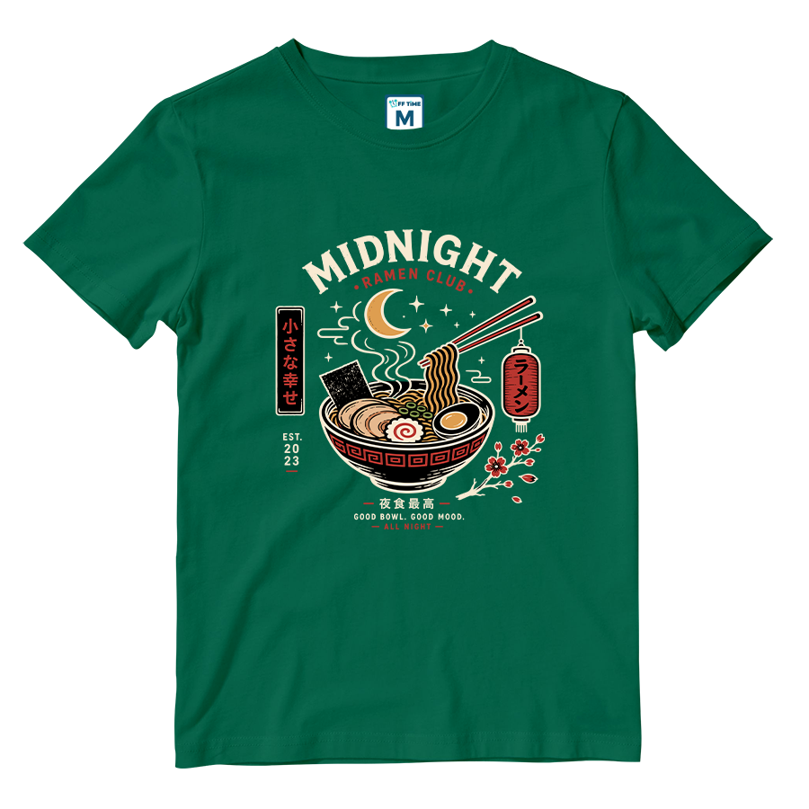 Cotton Shirt: Midnight Ramen