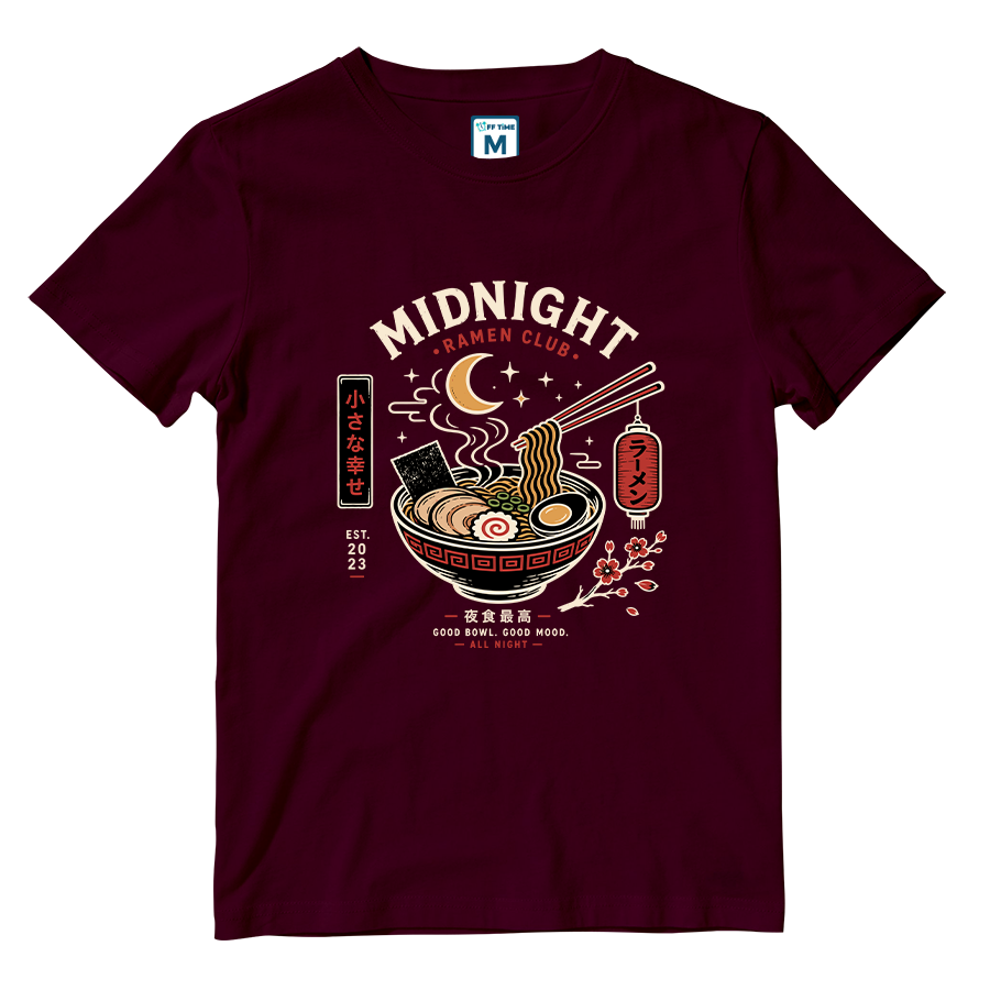 Cotton Shirt: Midnight Ramen
