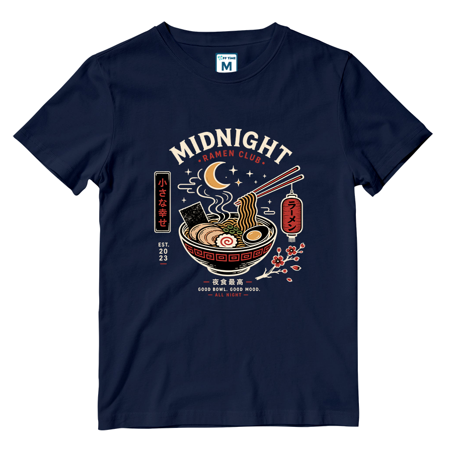 Cotton Shirt: Midnight Ramen