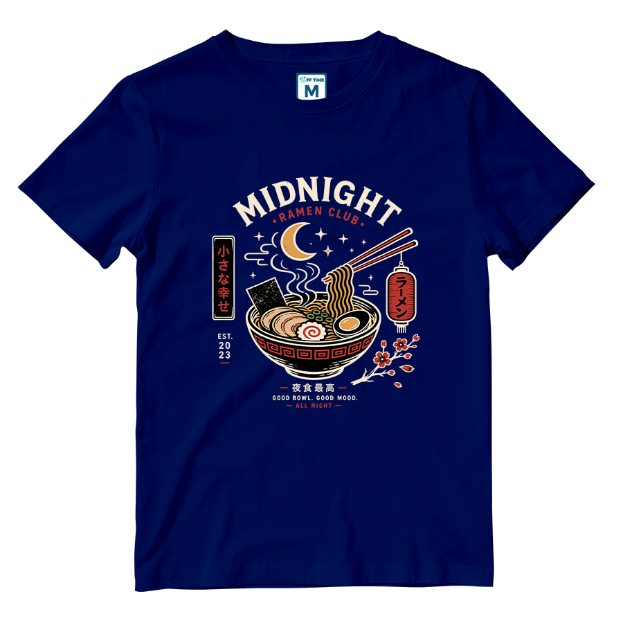 Cotton Shirt: Midnight Ramen