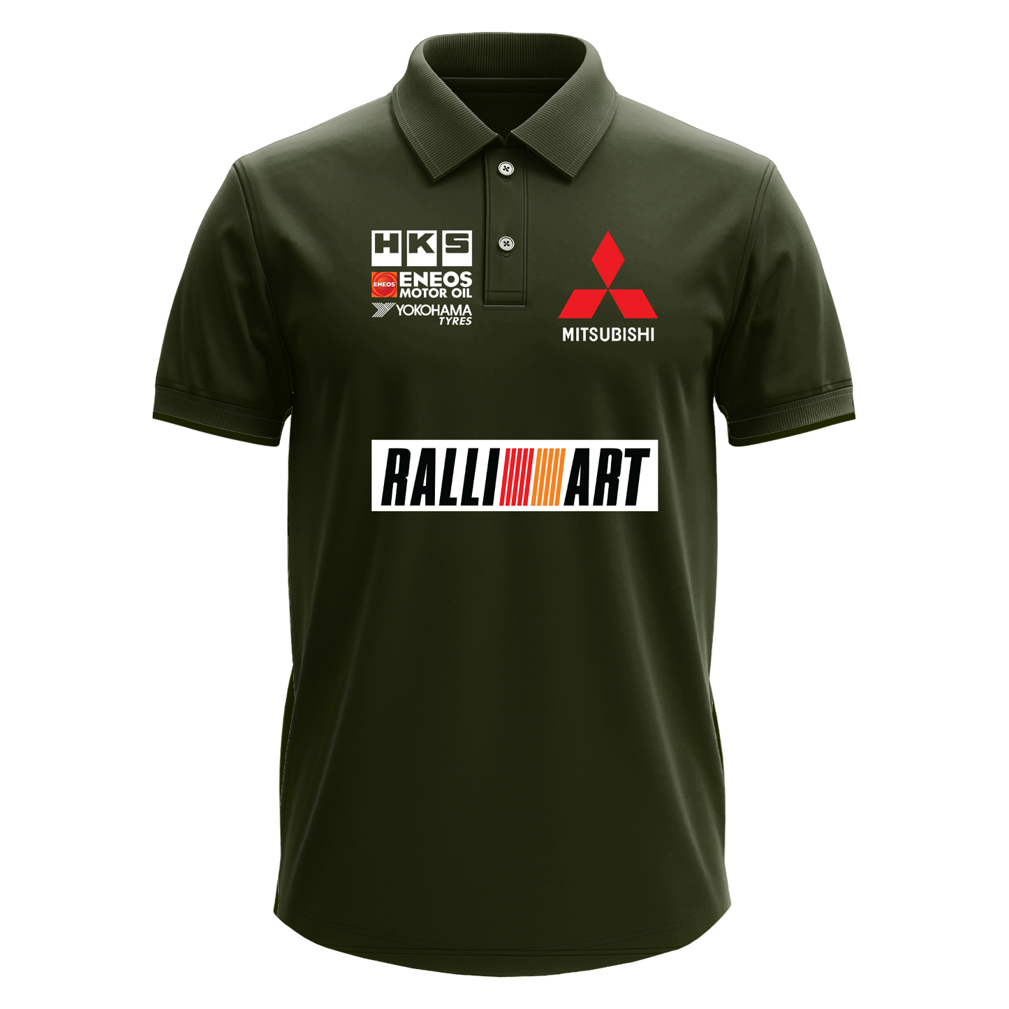 Drifit Polo Shirt: Mitsubishi Ralliart