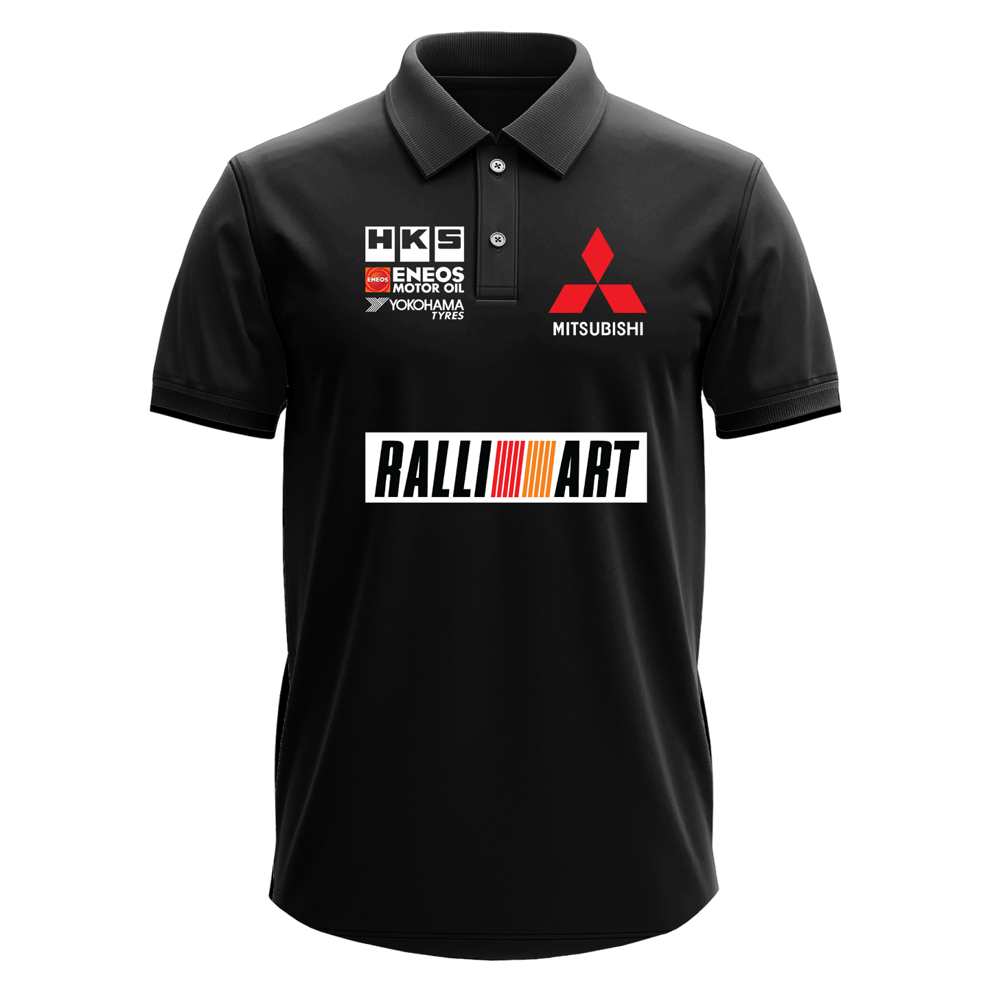 Drifit Polo Shirt: Mitsubishi Ralliart