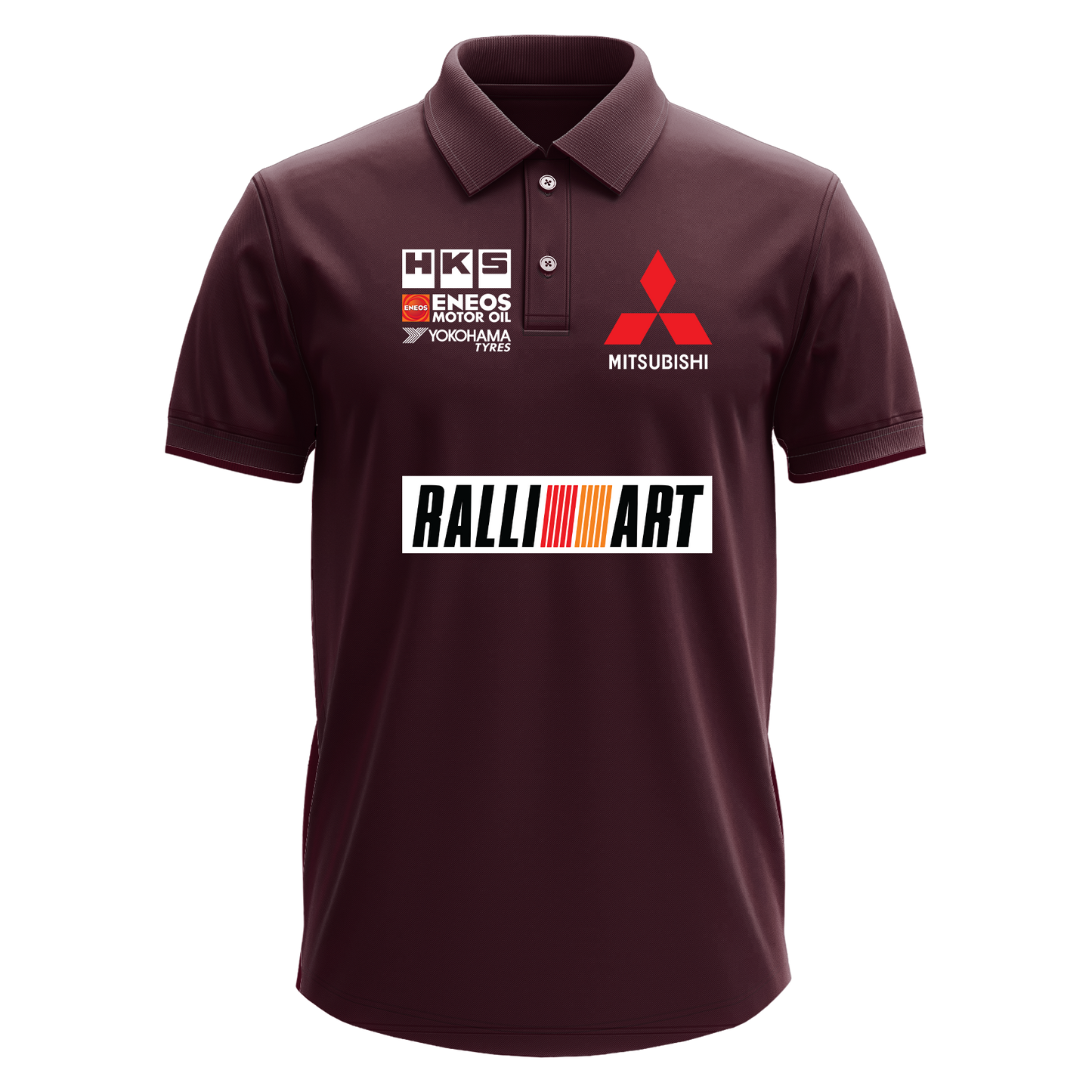 Drifit Polo Shirt: Mitsubishi Ralliart