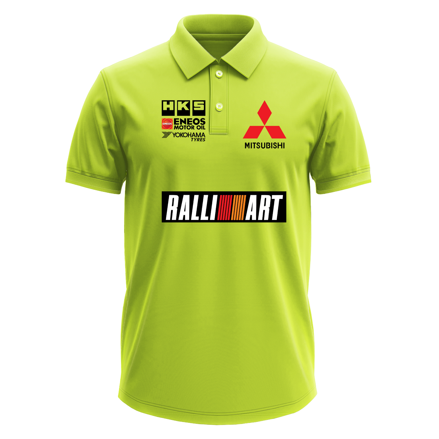 Drifit Polo Shirt: Mitsubishi Ralliart