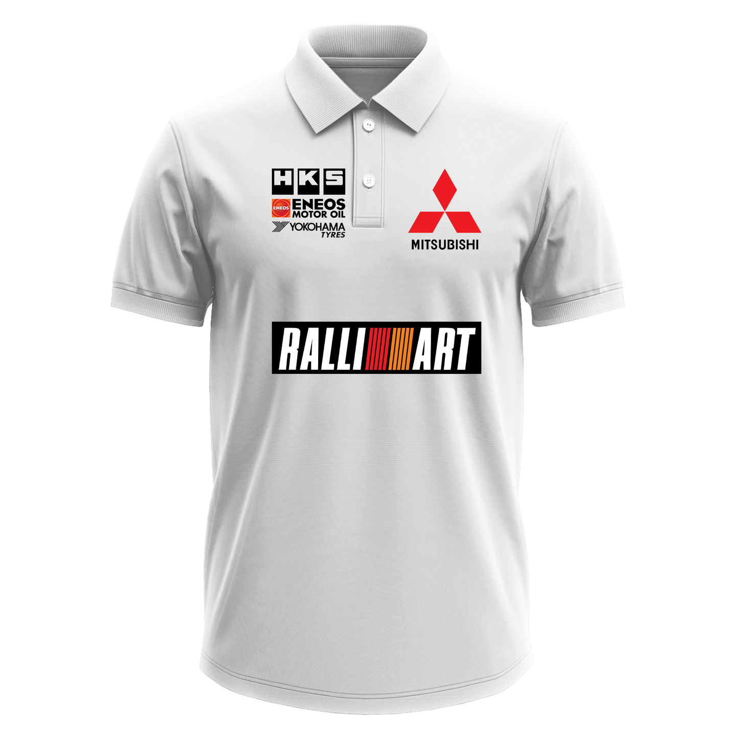 Drifit Polo Shirt: Mitsubishi Ralliart