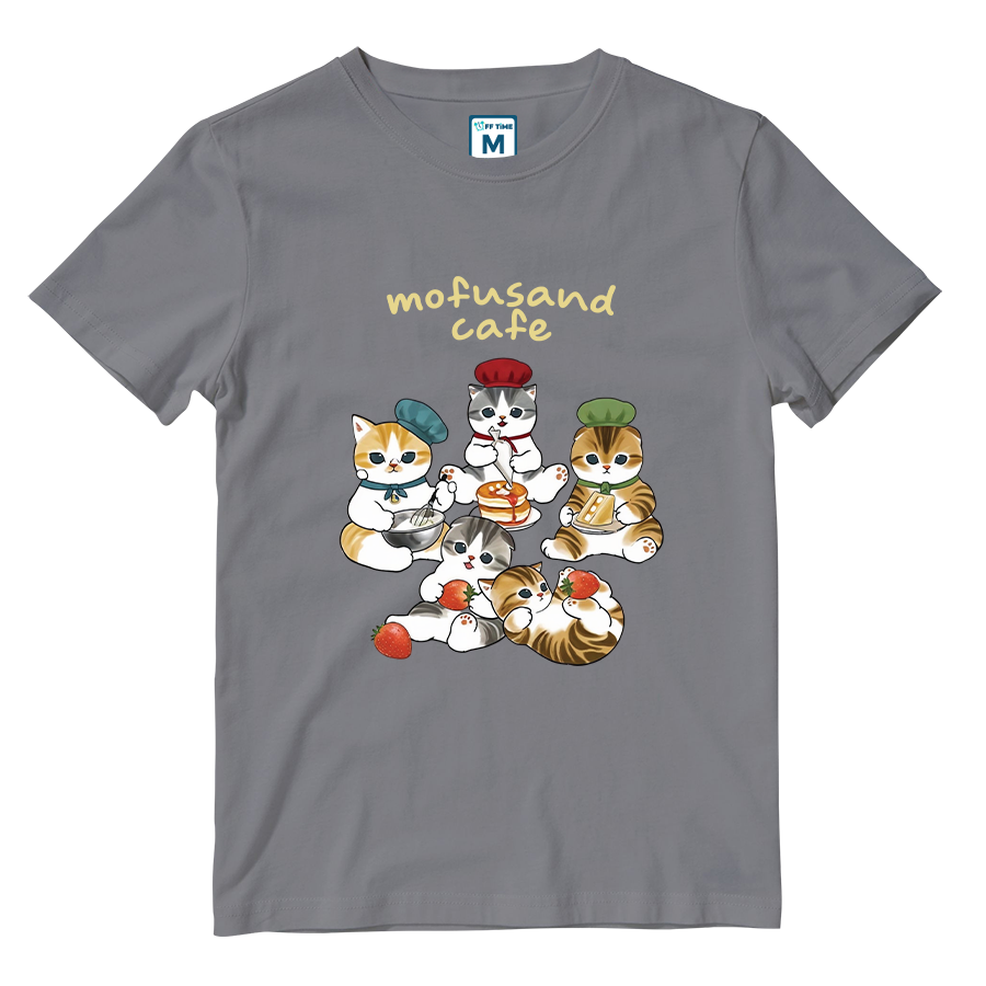 Cotton Shirt: Mofusand Cafe