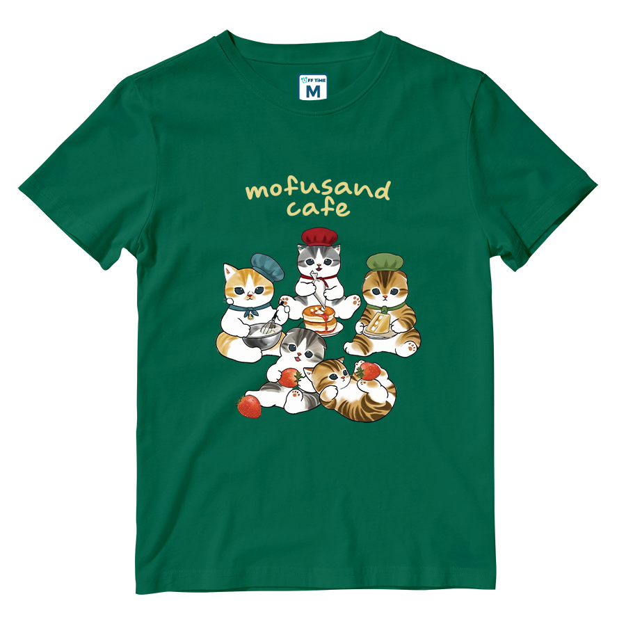 Cotton Shirt: Mofusand Cafe