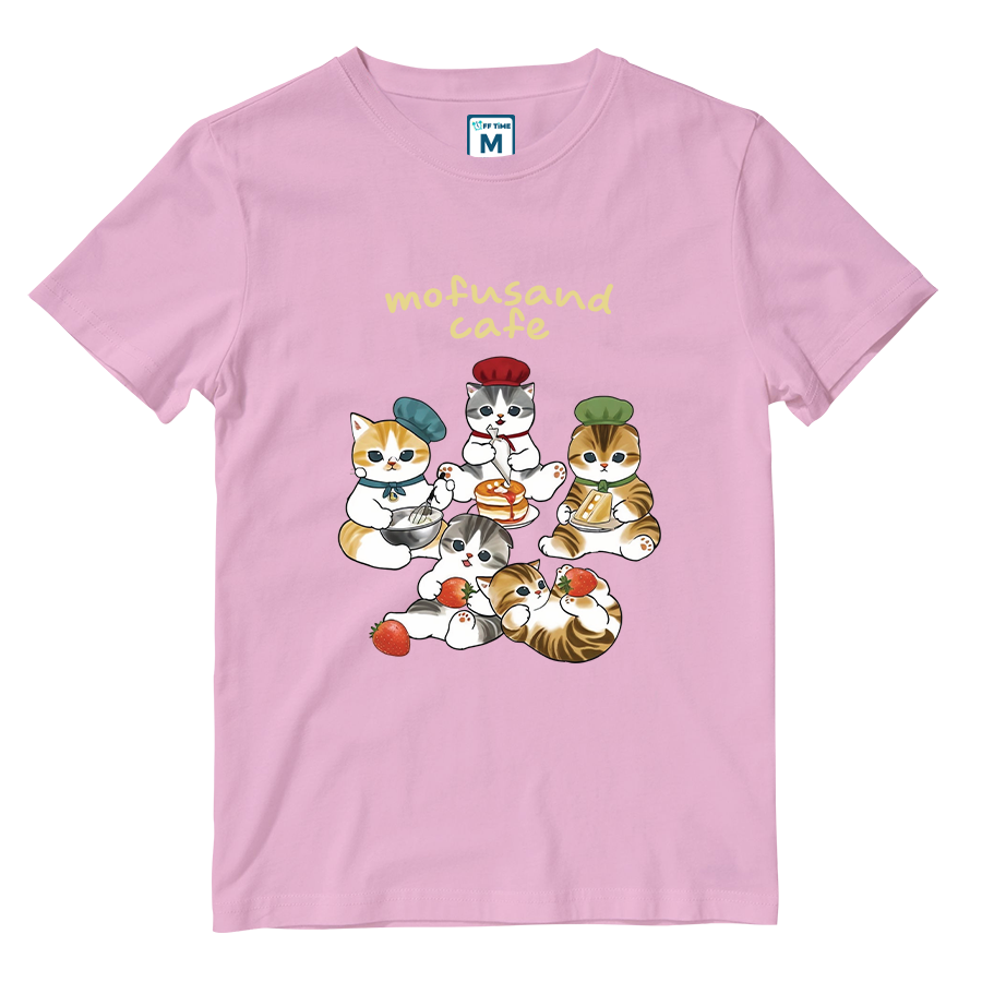 Cotton Shirt: Mofusand Cafe