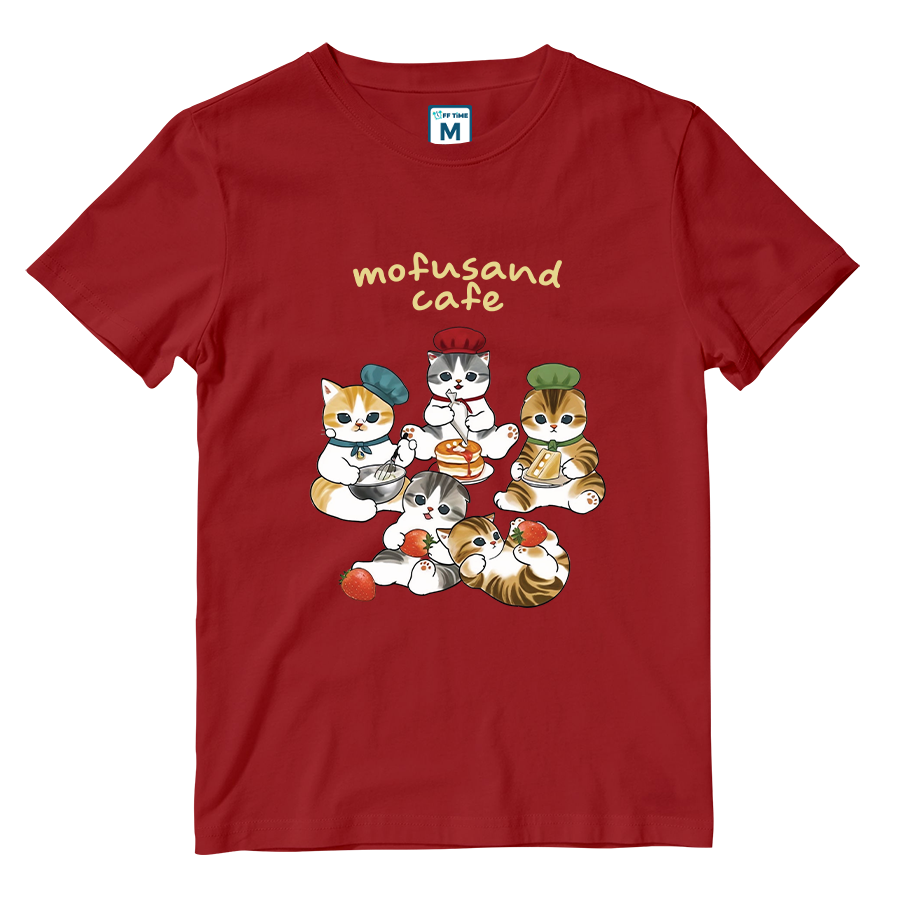 Cotton Shirt: Mofusand Cafe